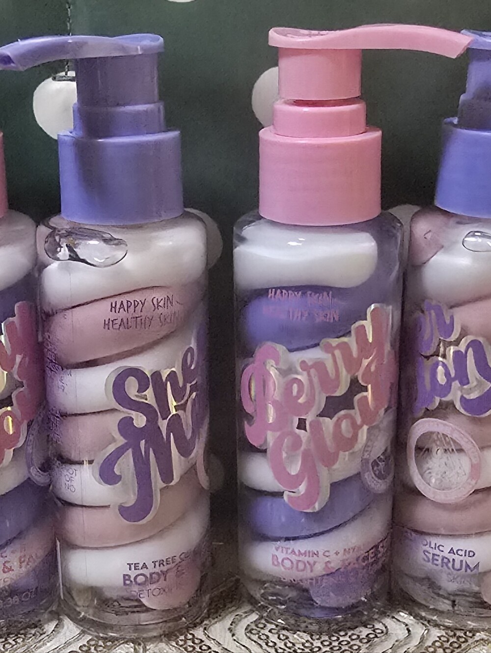 Berry Glow Body Lotion - Pink & Purple